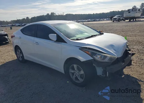 2015 Hyundai Elantra Se from USA, damaged, VIN 5NPDH4AE3FH616511